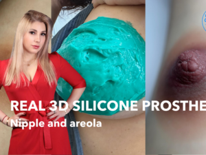 AN - REAL 3D SILICONE PROSTHESIS Nipple and areola